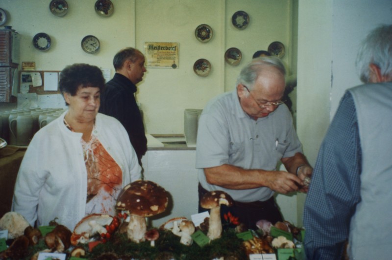 Pilzausstellung bei Heyde-Keramik in Jahnsdorf