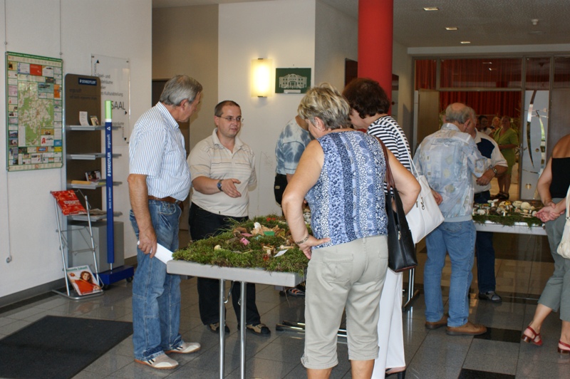 Pilzausstellung auf dem Naturmarkt in Thum